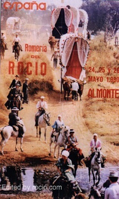 Romería de Nuestra Señora del Rocío 1980 El Rocío